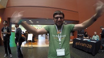 Hi from PyBay 2017 (a 3-minute documentary short)