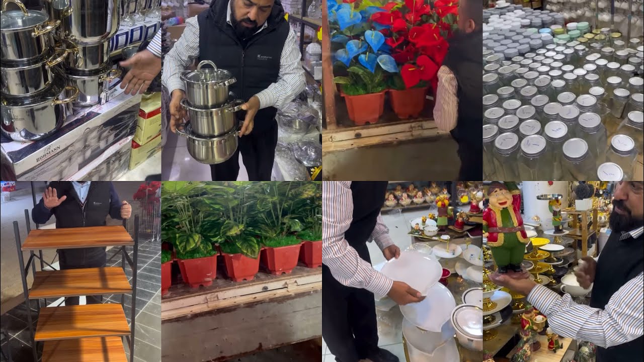 سنادين ورد رف خشب جدر سيت فرفوري حافضات بهارات تحفيات رمضان مجمع كلشي وكلاشي شارع فلسطين