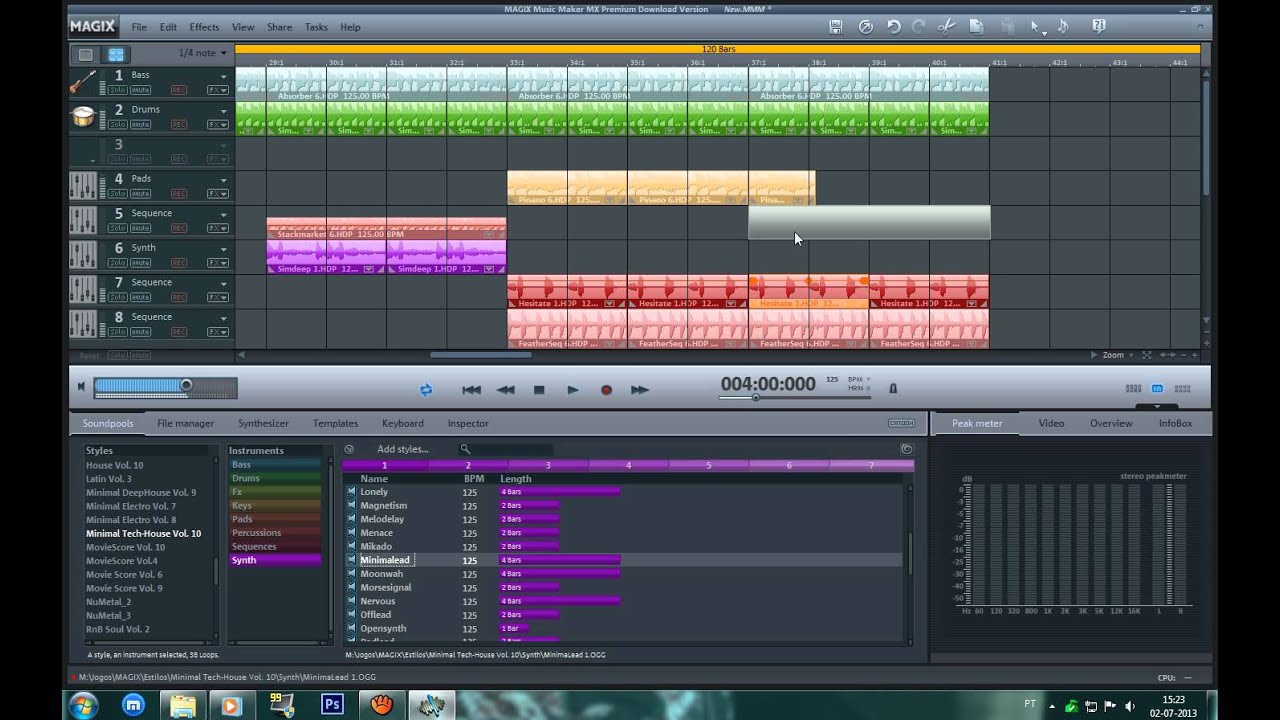 Magix Music Maker 2013 Tutorial - YouTube