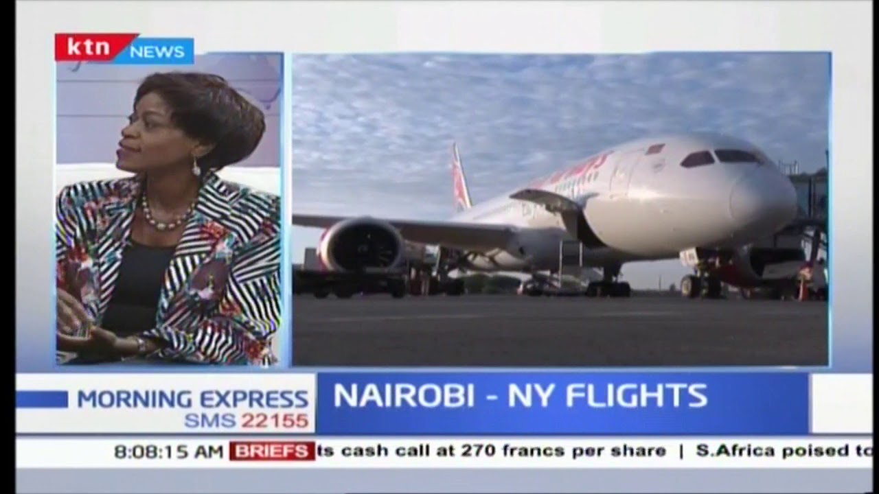 How Kenya Plans To Gain From Direct Flights To Us Youtube 
