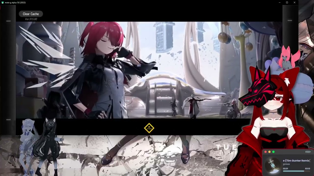 Arknights Update and FNF Retrospecter V2 | Arknights + Friday Night Funkin' Mod | Vtuber (VOD)