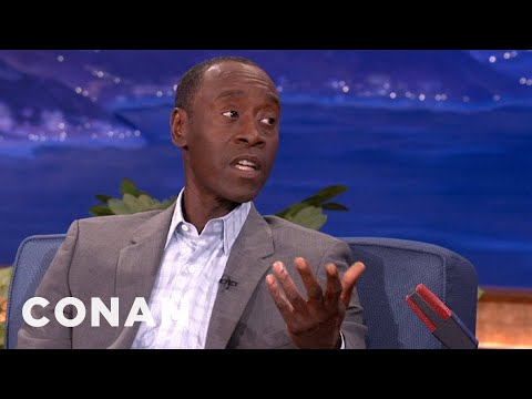 Don Cheadle Didn't Find A Lot Of Black People In Ireland | CONAN on TBS