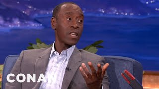 Don Cheadle Didn't Find A Lot Of Black People In Ireland | CONAN on TBS