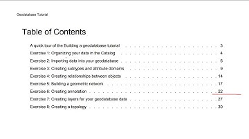 Building a Geodatabase (Intro)