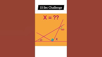Find X in This Viral Geometry Puzzle | Can You Solve It?