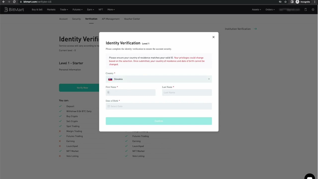 How to use the BitMart exchange | Probinex