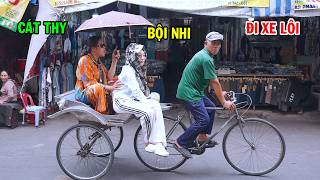 Diva Cát Thy, Bội Nhi Đi Xe Lôi Đại Náo Chợ Châu Đốc - Ẩm Thực Cha Rồng