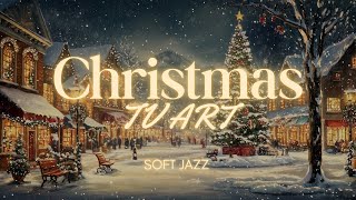 Christmas TV Art Collection With Soft Jazz Music Silent Night screenshot 5
