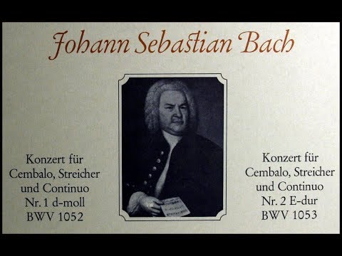 JS Bach / Ralph Kirkpatrick, 1958: Harpsichord Concerto in D Minor, BWV 1052