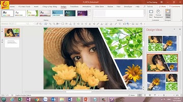 Design Ideas trong Powerpoint 2016 giúp việc thiết kế trở nên đơn giản.