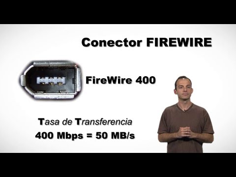GLOSARIO DE CONECTORES - DATOS, VÍDEO Y AUDIO - 5. CONECTOR FireWire