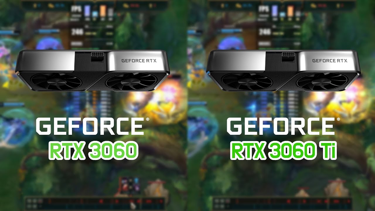 VGA] 엔비디아 RTX3060 vs RTX3060 Ti 게임 성능 비교!