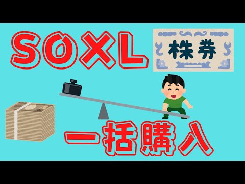 SOXL一括購入2022年12月7日ウッハウハ！冬のボーナス倍増計画！！＃26