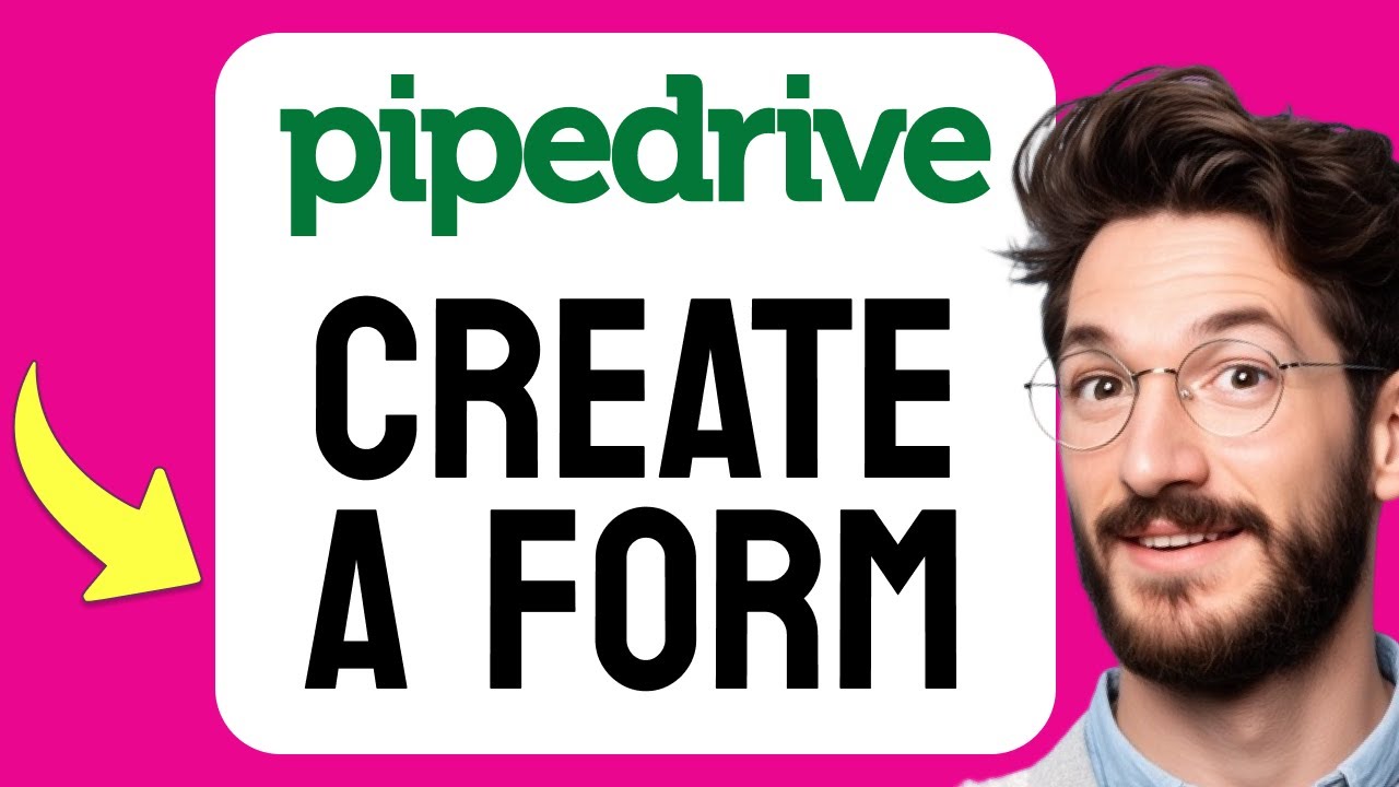How to CREATE a Form in Pipedrive (Step by Step) - YouTube