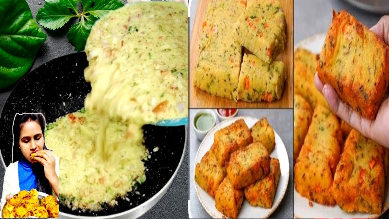 सिर्फ एक चम्मच तेल से बनाया पुरे परिवार के लिए इतना टेस्टी 🤤 और हेल्दी नास्ता💪👌|Healthy Nasta |