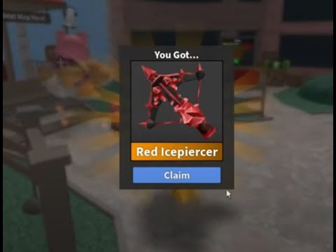 Claiming #75 Red Icepiercer MM2 - YouTube