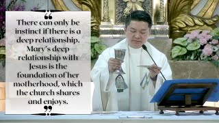 Holy Mass: Fr. Danichi Hui Monday Memorial of Mary, Mother of the Church May 20, 2024