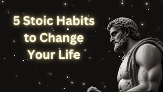 5 Stoic Habits for Self-improvement #quotes #stoicism #motivation