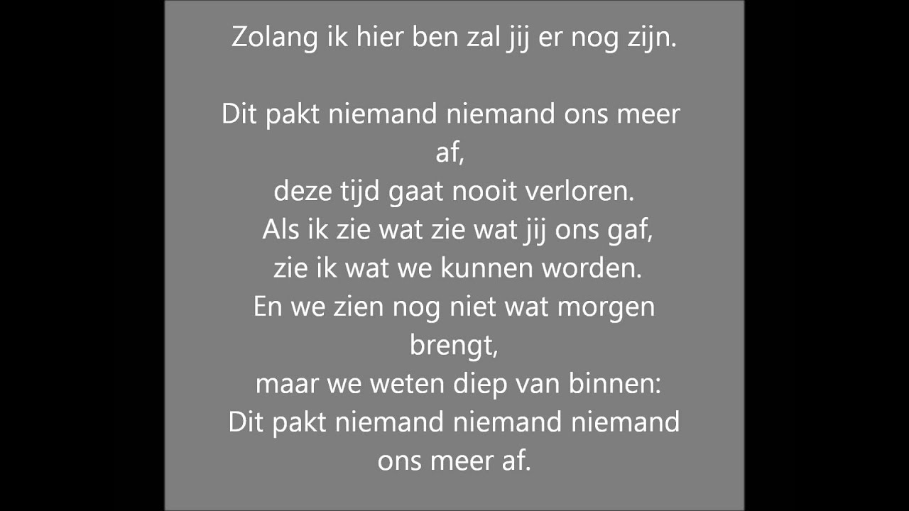 Kim Lian - Dit pakt niemand ons meer af - YouTube