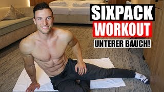Extremes 5 Minuten unteres Sixpack Workout | Sascha Huber