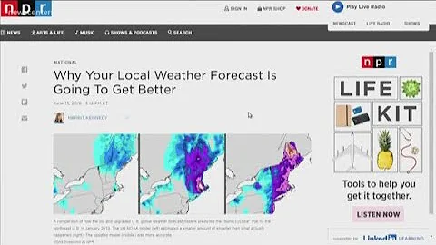 Brain Drops: upgraded weather models