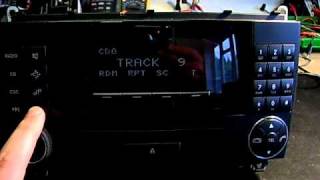MERCEDES ALPINE MF2540 CAR RADIO REPAIR (Premier Audio UK)