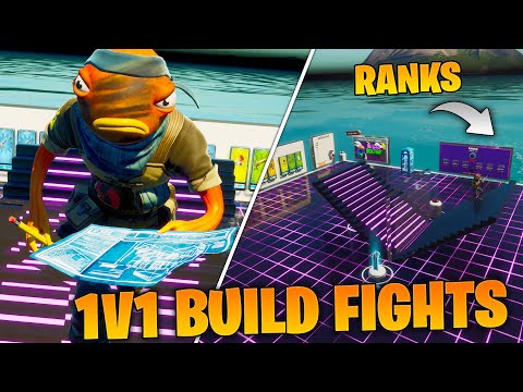 LA MIGLIORE MAPPA DI 1V1 BUILD FIGHTS DI FORTNITE IN ITALIA! *SISTEMA DI RANKS*