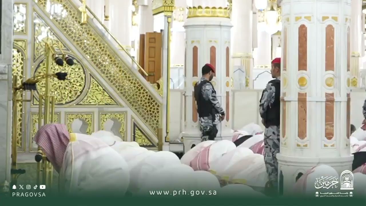 صلاة ⁧‎#عيد_الأضحى_المبارك⁩١٠ ذو الحجة ١٤٤٧هـ⁧‎#بالمسجد_النبوي⁩  لفضيلة الشيخ: د. ⁧‎#أحمد_الحذيفي