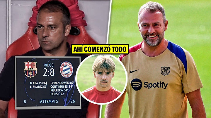 ¡ESTA es la VERDADERA HISTORIA X LA QUE HANSI FLICK AMA al BARCELONA MÁS QUE a NINGÚN OTRO EQUIPO!