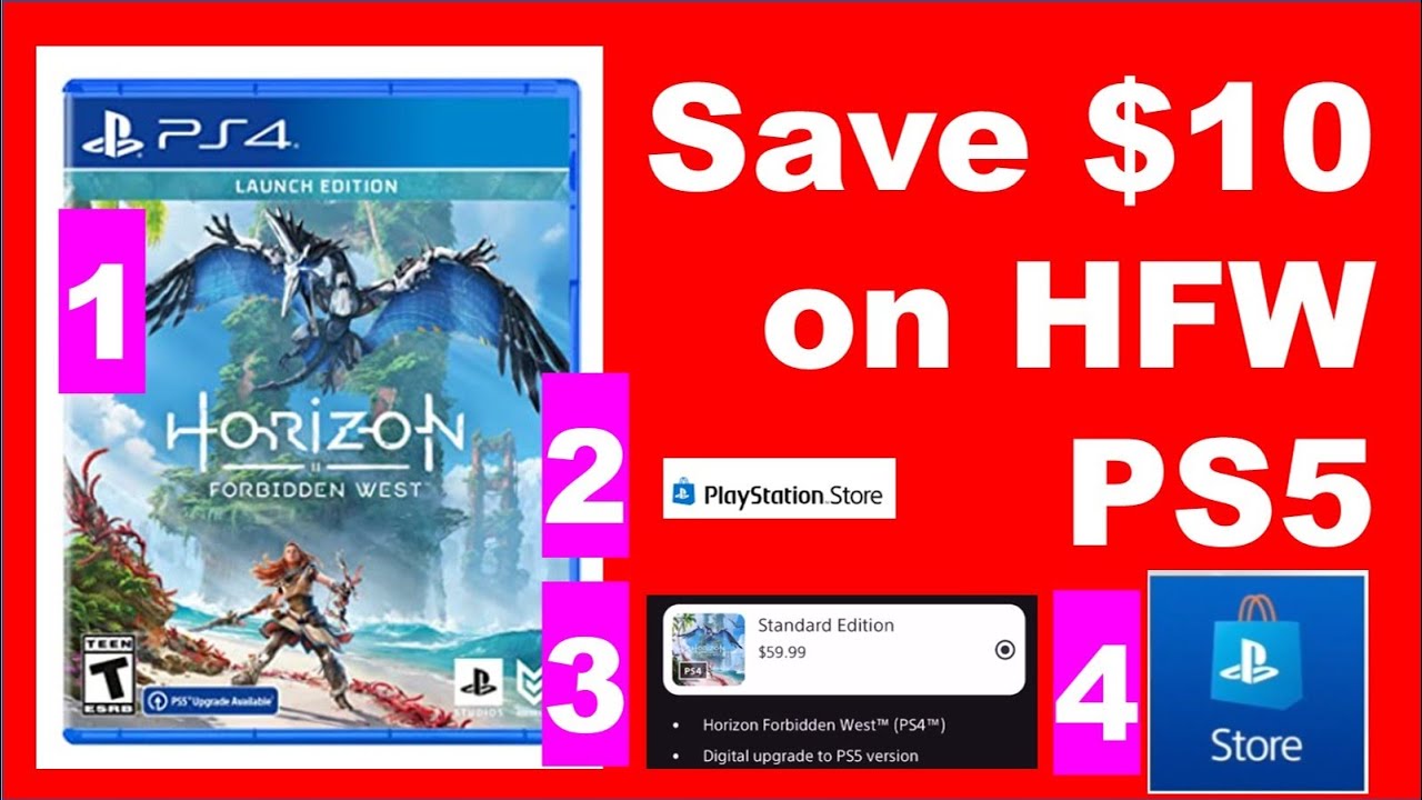 Save 10 Bucks On Horizon Forbidden West's PS5 Release Date