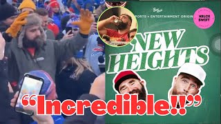 Jason Kelce on TAILGATING with Bills Mafia : “It was an ELECTRIC ATMOSPHERE with the Bills!”