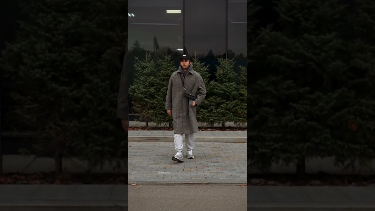 How to style oversize coat / GRWM