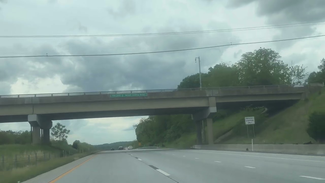 I Went Driving in This Beautiful Weather Highway I-80 Harrisburg Pennsylvania