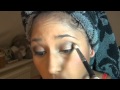 Neutral smokey eye tutorial using macs antiqued eyeshadow