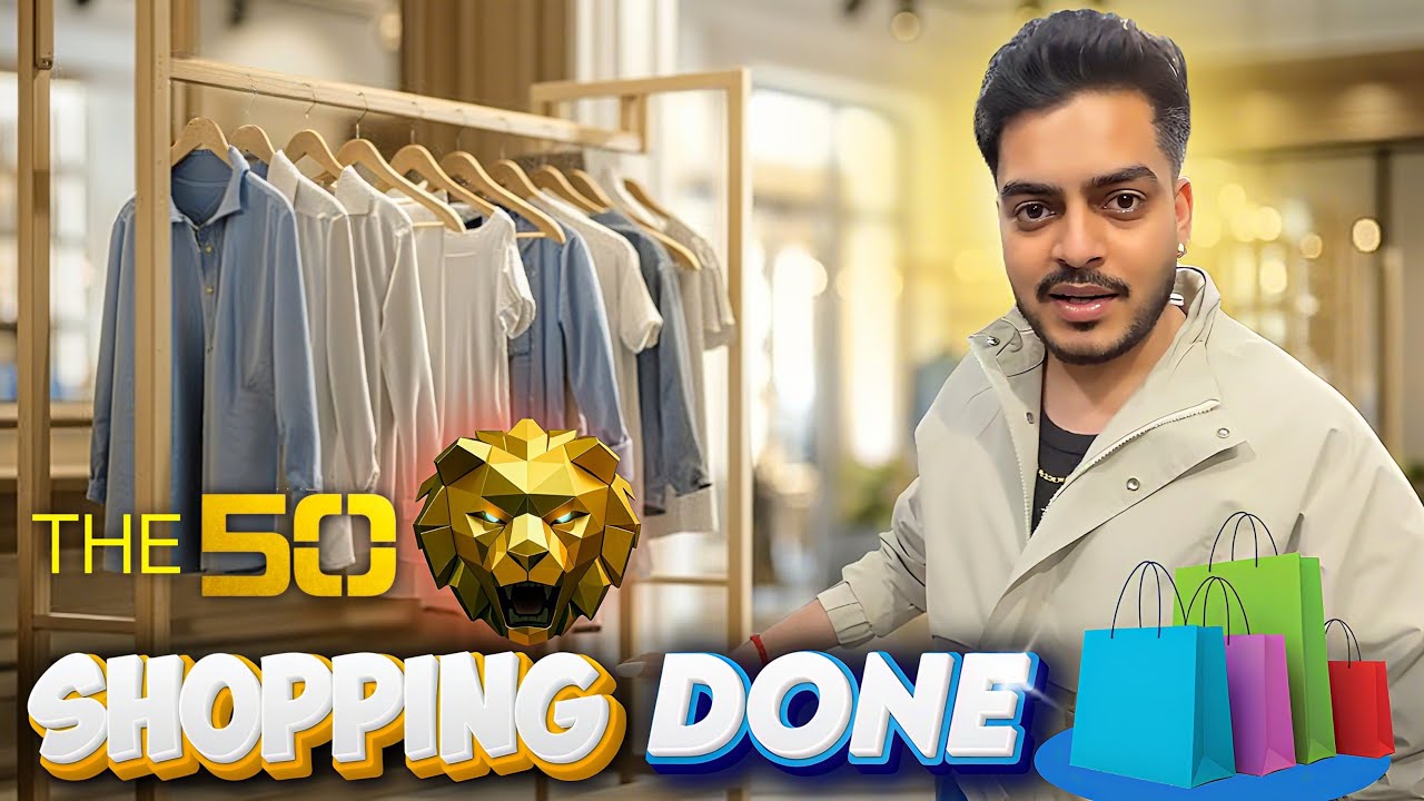 The50 Show Ki Shopping Done 🔥Rachit Rojha Vlogs