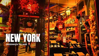 NYC West Village Night Walk 4K | Relaxing Autumn Evening Near Stonewall & 7th Av screenshot 5