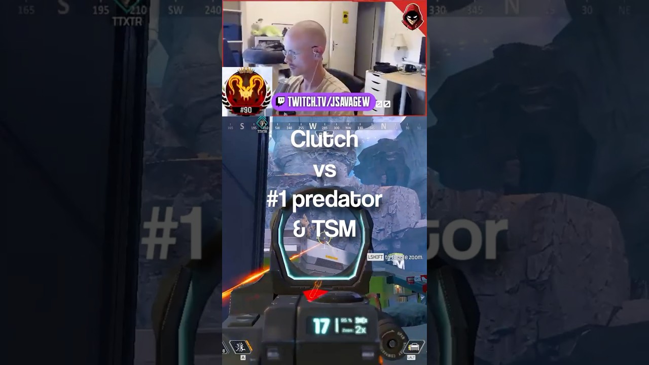Clutch против #1 Predator и TSM 😈 