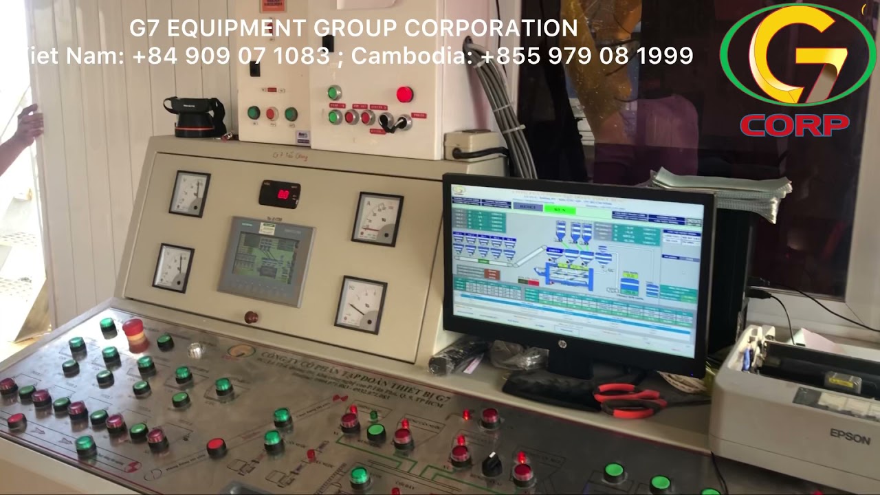 CONCRETE BATCHING PLANT 150m3/h - TRẠM TRỘN BÊ TÔNG 150M3/H