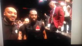 Jon jones flips off Daniel Cormier