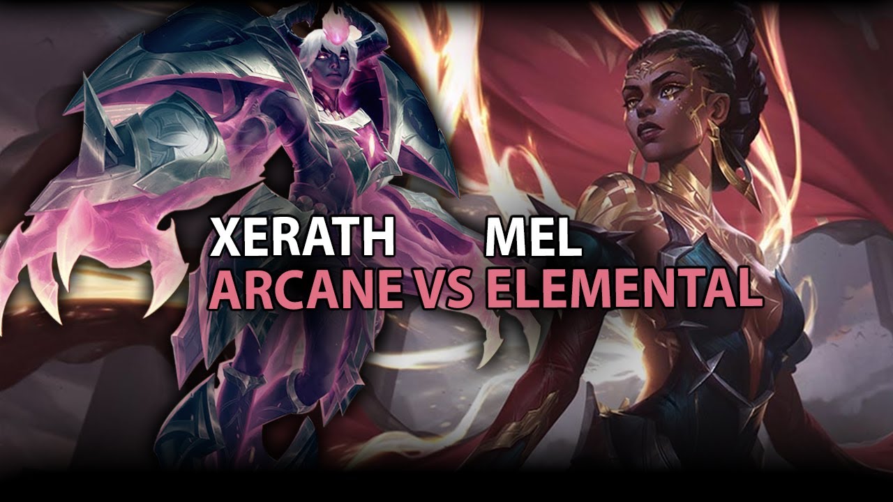 Xerath Nvo vs Mel – Arcane Sniper vs Elemental Duelist | League of Legends Ranked 2025 (4K)