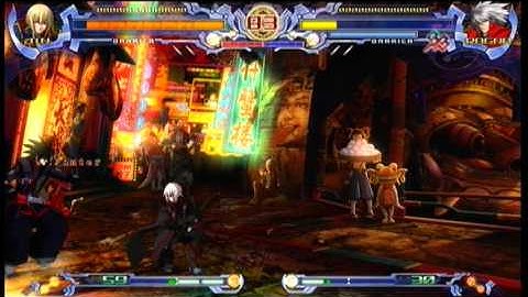 BlazBlue: Calamity Trigger: Jin-Kisaragi vs Ragna-The-BloodEdge (480p)