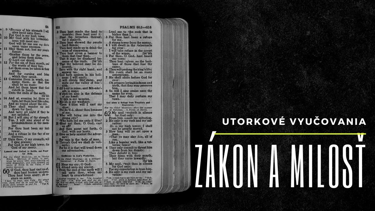 ZÁKON A MILOSŤ | Daniel Šobr