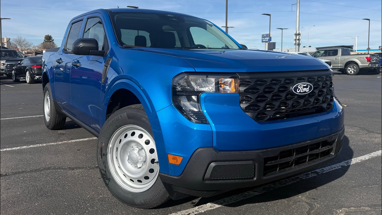 2026 Ford Maverick XL Hybrid - Base model - Velocity Blue - Walkaround