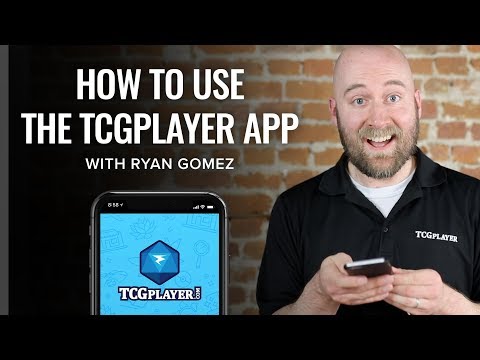 using tcgplayer app scan to trade in
