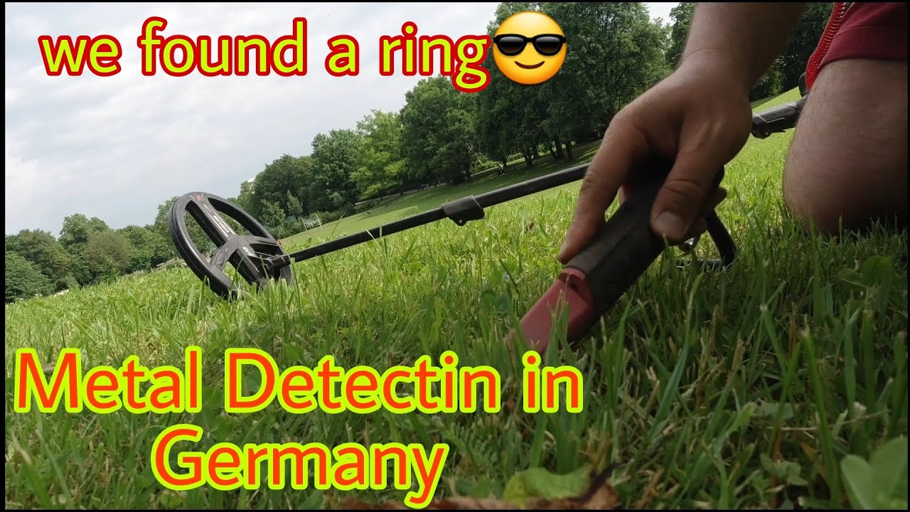 Мы нашли кольцо с металлоискателем в Германии. XP Deus