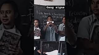 viral school gang signs #gangsigns #shorts