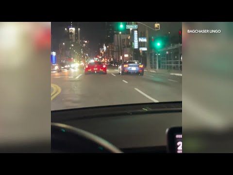 Video reportedly shows actor Michael B. Jordan crashing his Ferrari in Hollywood