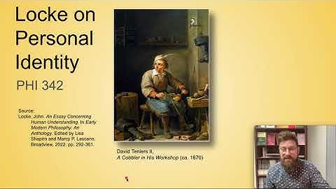 Locke on Personal Identity