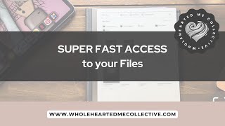 Super Fast Access Inside Your Remarkable 2