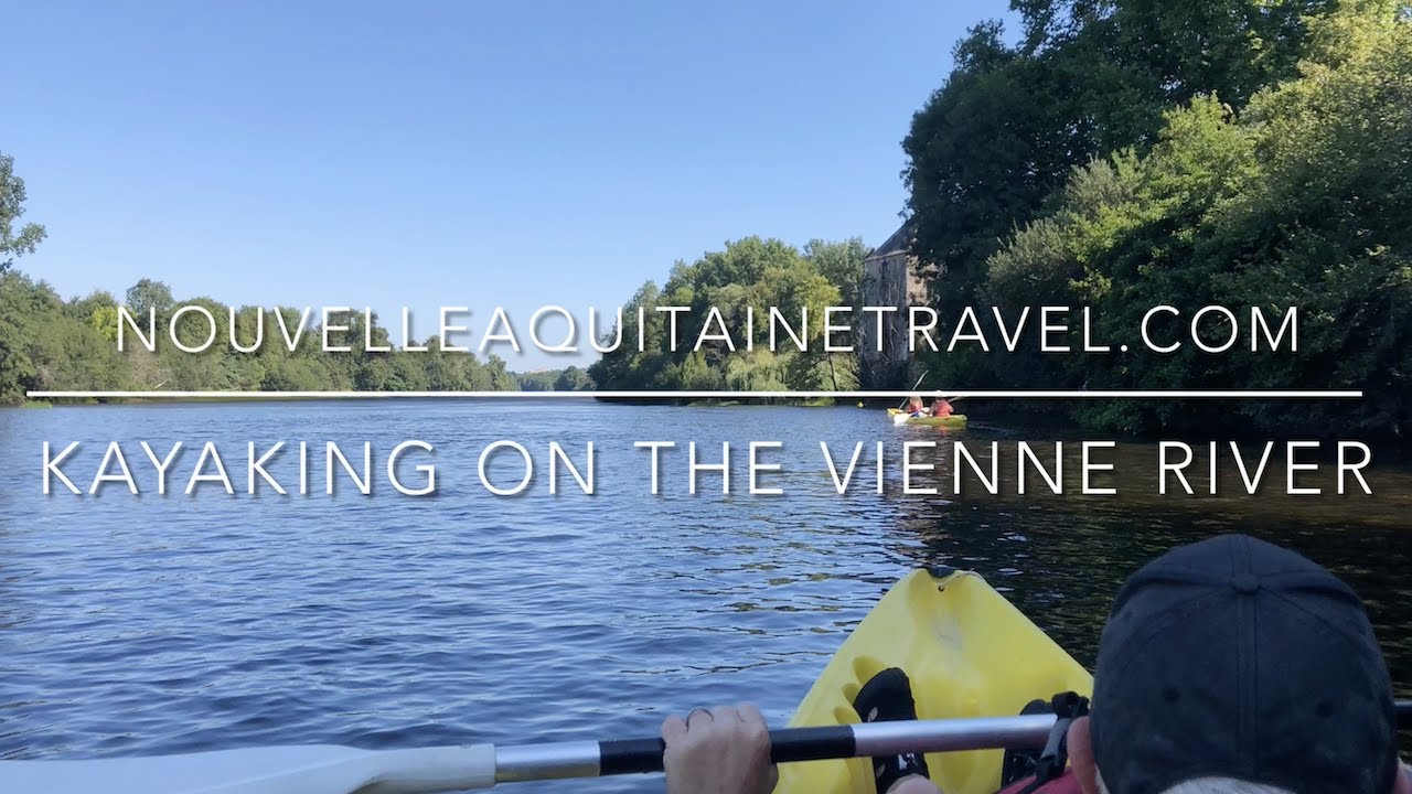 Kayaking on the Vienne River - Charente, France